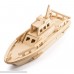 3D Wooden Puzzle Yacht Model Building Kit Puzzle Toy 3d Puzzles 34-pcs B077TVN37W